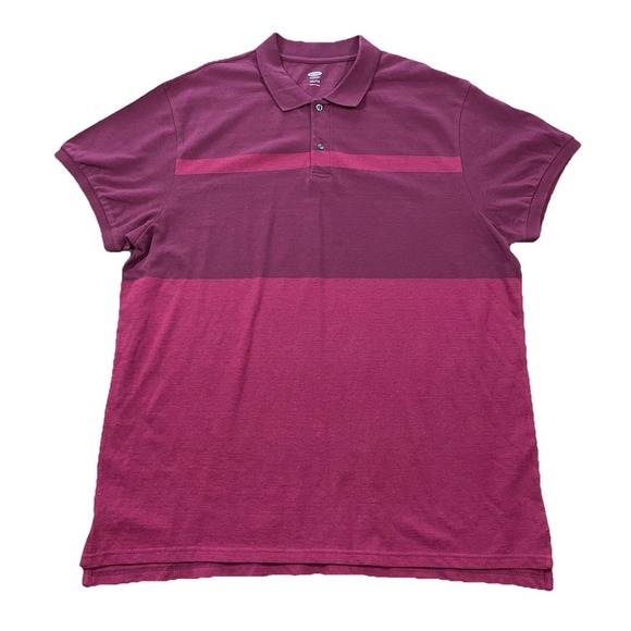 Old Navy‎ Polo Shirt Men's XXL Maroon Short Sleeve NWT - Picture 1 of 6